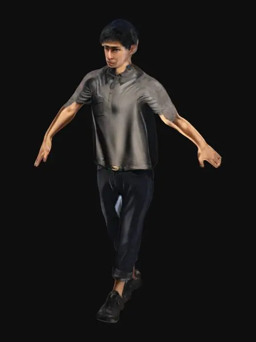 3D model for T-Pose Shadow