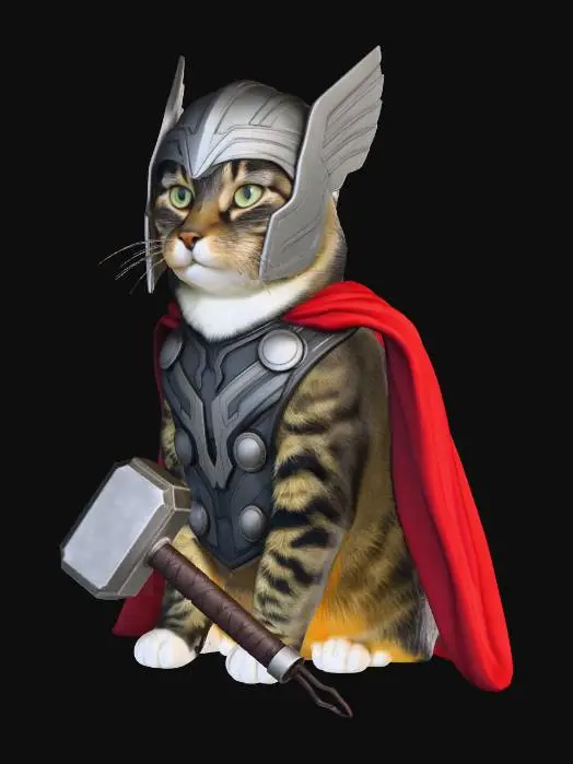 3D model for Thunder Cat