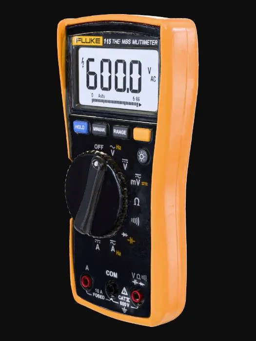 3D model for Fluke115Multimeter