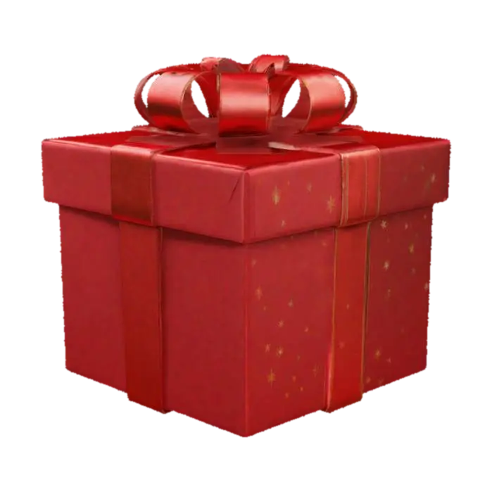 gift for christmas, the color of the present should be red 的 AI 生成 3D 模型