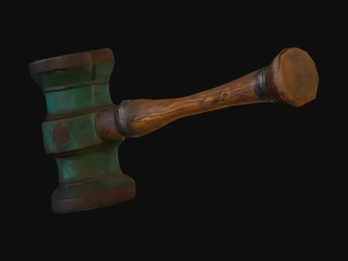 3D model for an old hammer