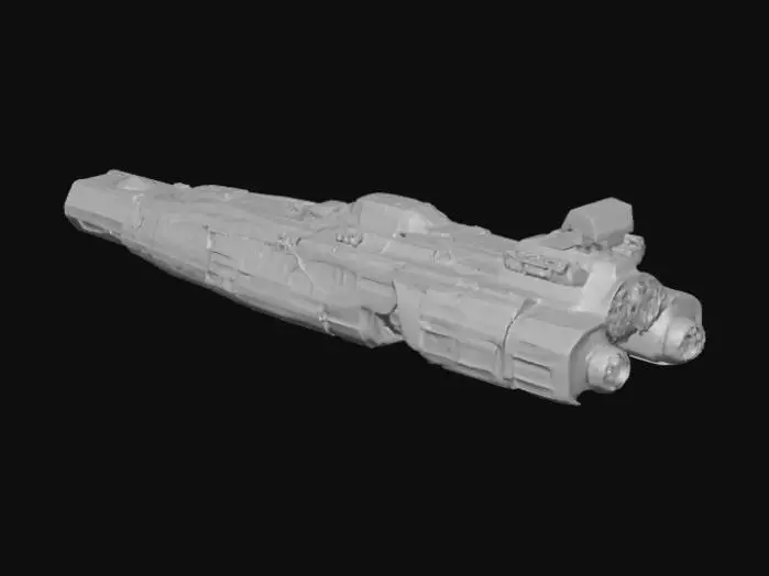 3D model for Nebula Cruiser