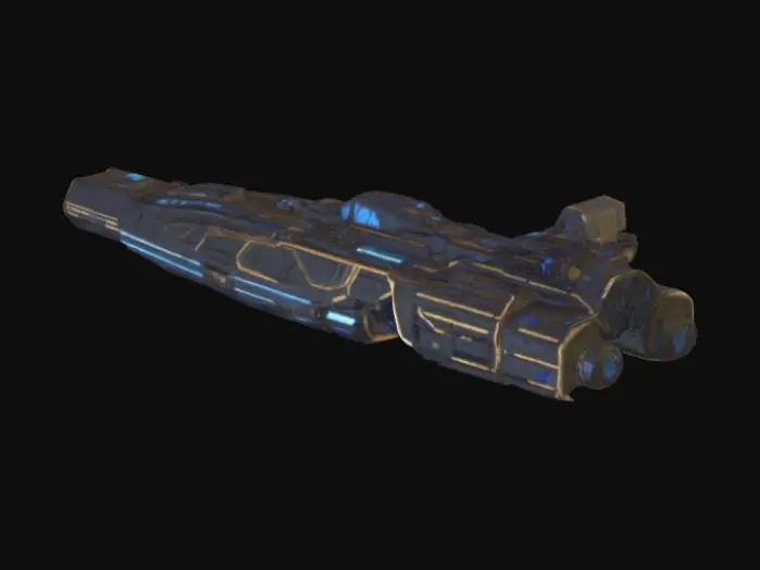 3D model for Nebula Cruiser