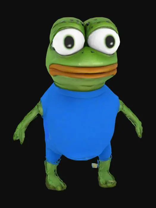 3D model for Sweaty Frog Reaction