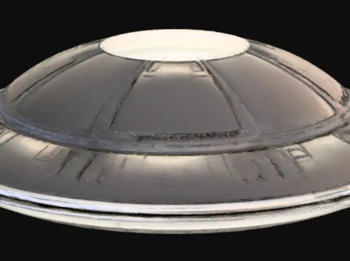 3D model for Plataforma de aterrizaje futurista