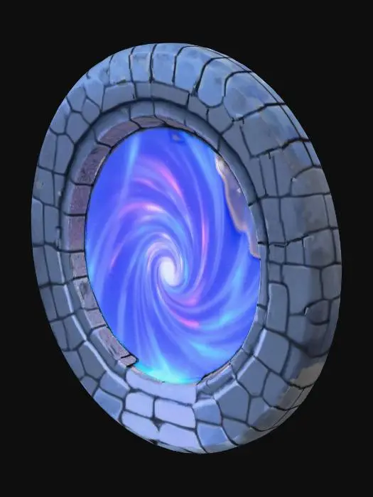 3D model for portal