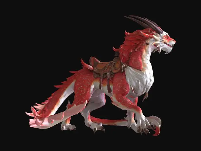 3D model for Crimson Majesty, #SketchTo3D#