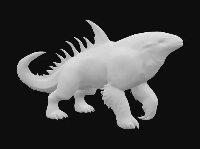 3D model for #SketchTo3D#, 