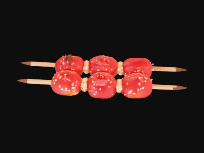 3D model for Stylized tanghulu. Realistic