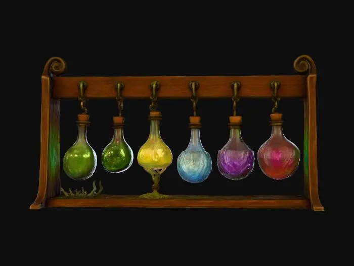 3D model for Elemental Elixirs, #Halloween2025#