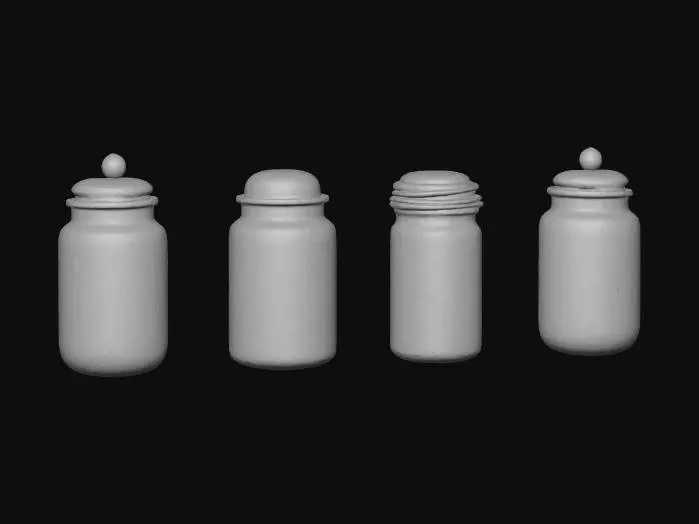3D model for Specimen Jars Collection, #Halloween2025#