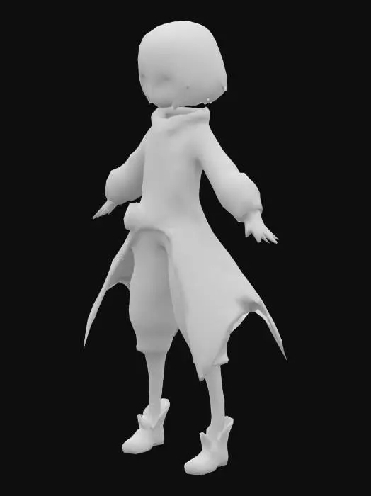 3D model for malecostume1