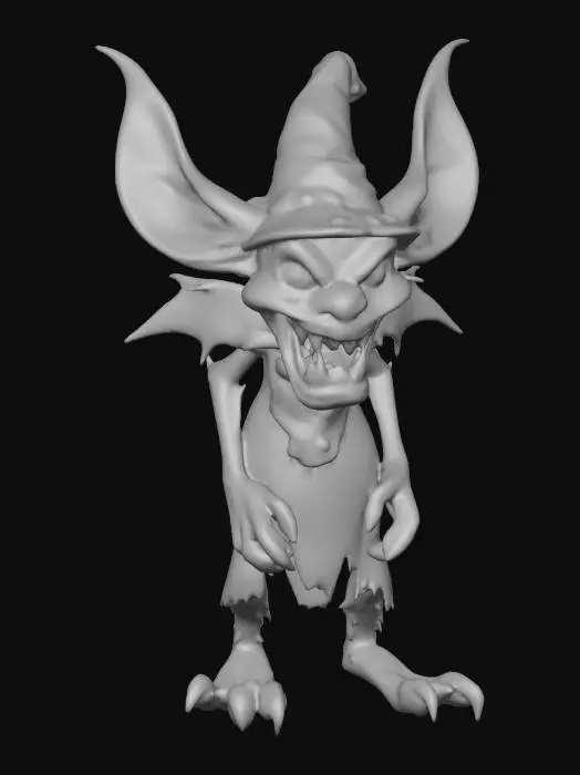 3D model for stylized monsters for mmo, wild animal. Halloween themed, costume or decor. , #Halloween2025#