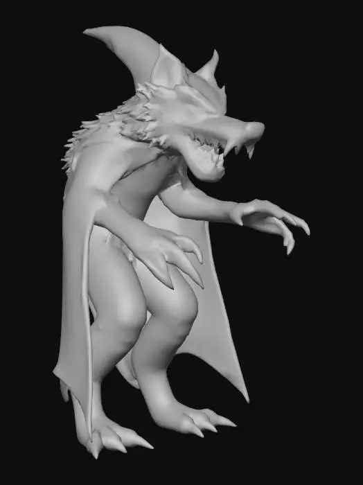 3D model for stylized monsters for mmo, wild animal. Halloween themed, costume or decor. , #Halloween2025#
