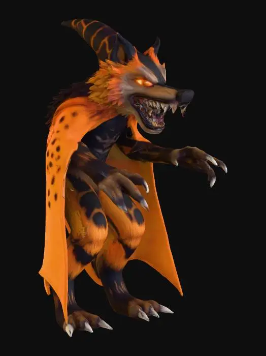 3D model for stylized monsters for mmo, wild animal. Halloween themed, costume or decor. , #Halloween2025#