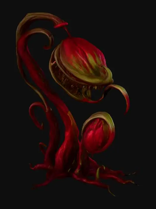 3D model for Predatory Flora, #Halloween2025#