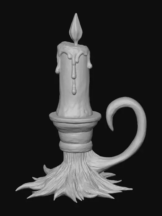 3D model for Enchanted Candleabra, #Halloween2025#