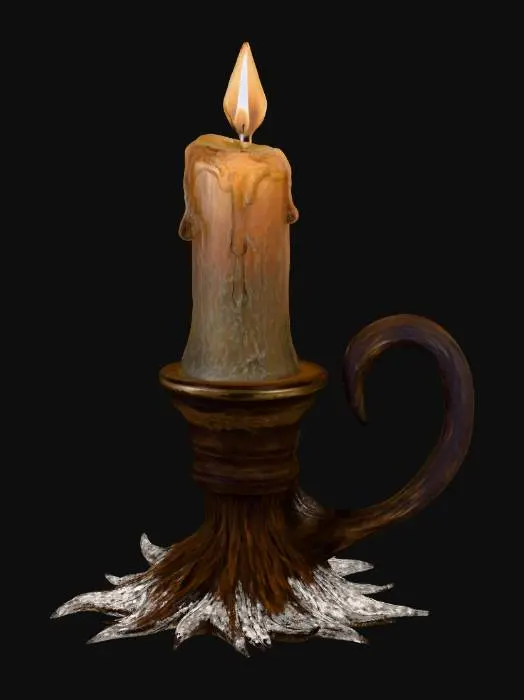 3D model for Enchanted Candleabra, #Halloween2025#