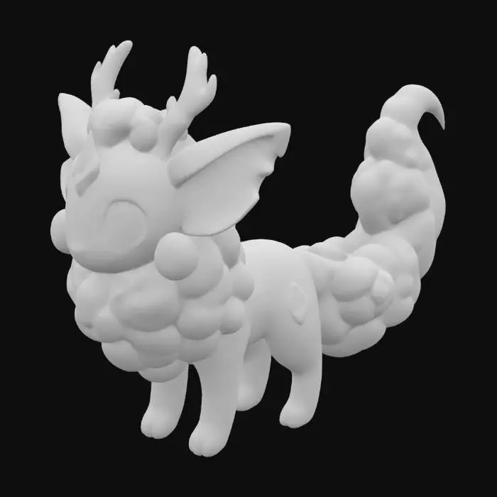 3D model for Mystic Flufficorn