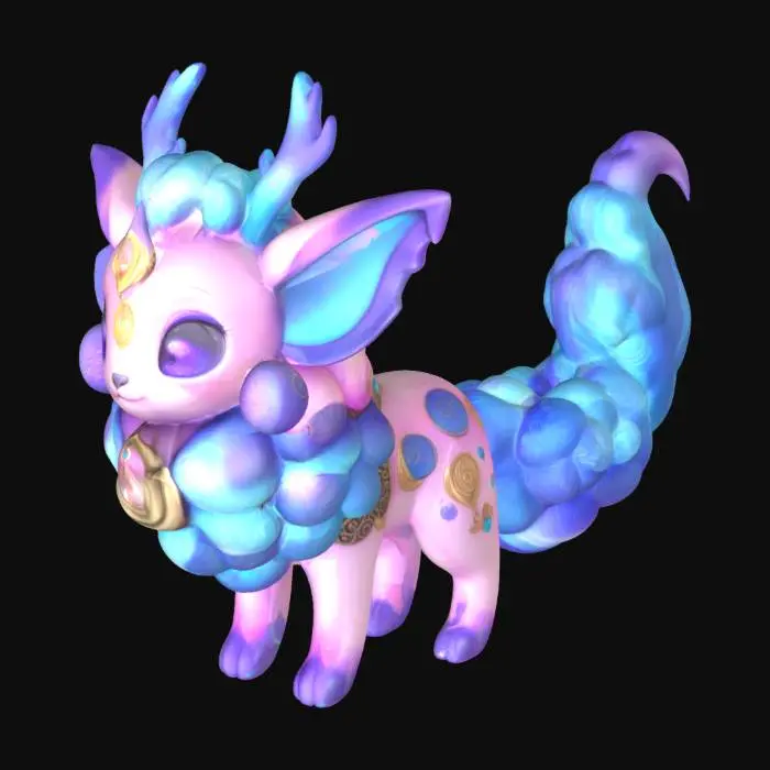 3D model for Mystic Flufficorn