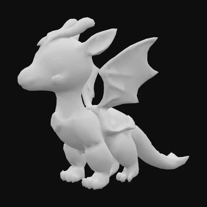 3D model for anime like pokemon, cute animal spiritual pets. fantasy, chibi baby, fantasy, elemental. Wings. mature. palword, pixard. mount
saddle
