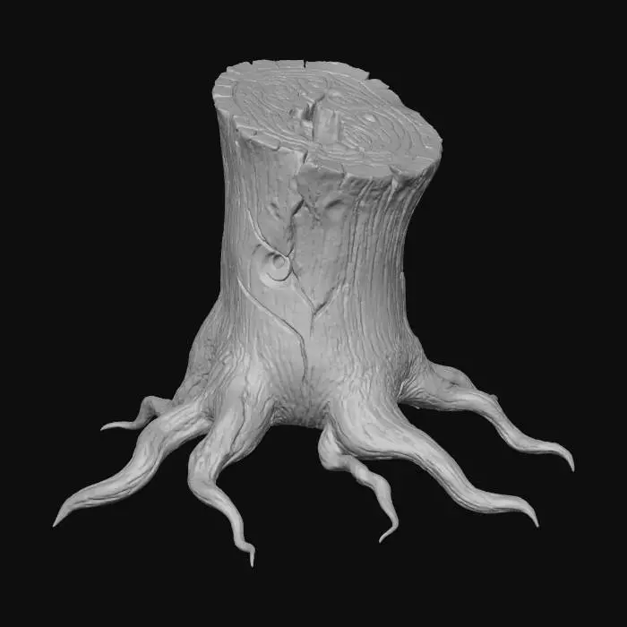 3D model for Eldritch Ember Stump