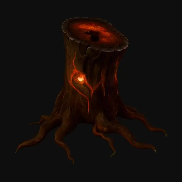 3D model for Eldritch Ember Stump