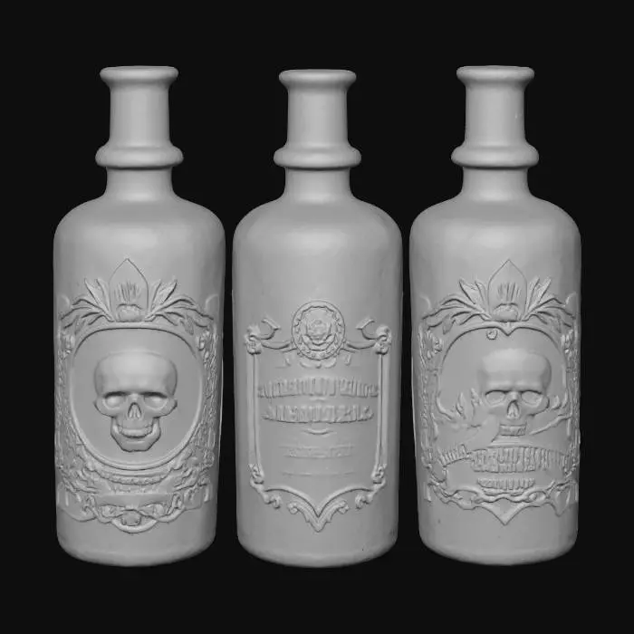 3D model for Potion Bottles Collection, #Halloween2025#