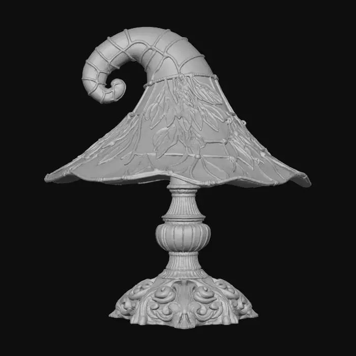 3D model for Autumn Glow Lampshade, #Halloween2025#