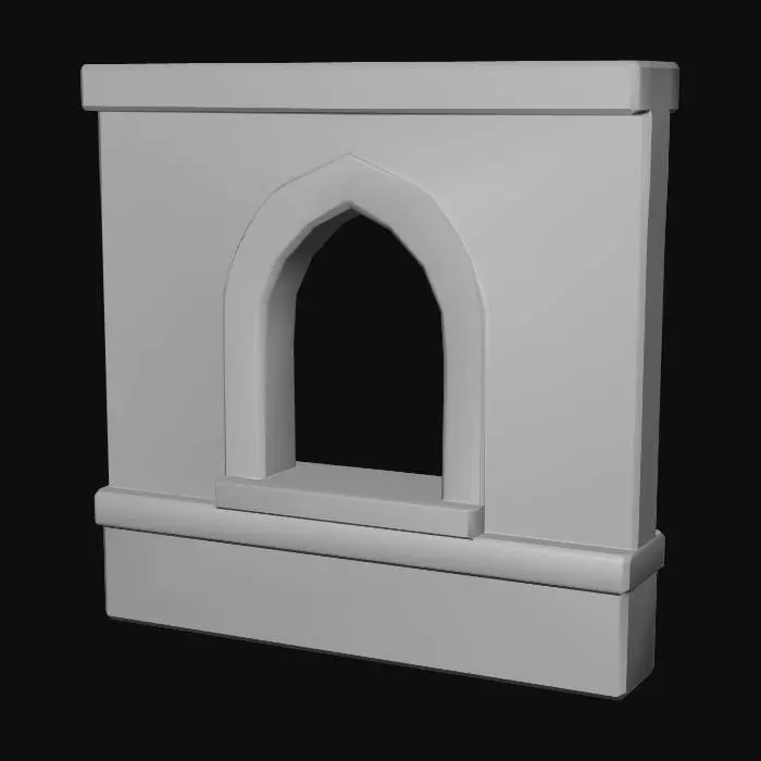3D model for wall