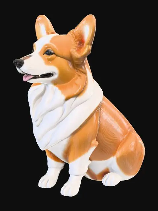 3D model for Corgi Charm