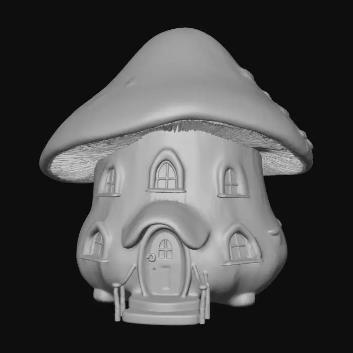 3D model for Mushroom Cottage