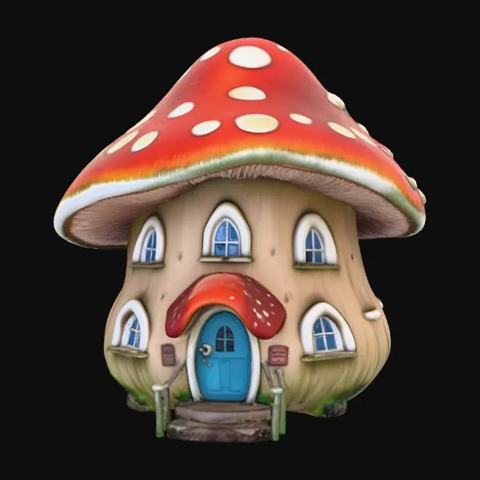 3D model for Mushroom Cottage