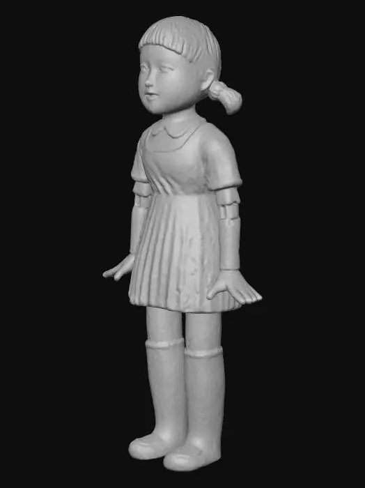 3D model for Toy Doll Figure