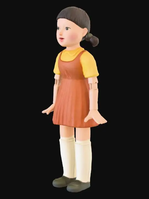 3D model for Toy Doll Figure