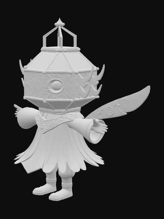 3D model for Luminae Lantern Sprite