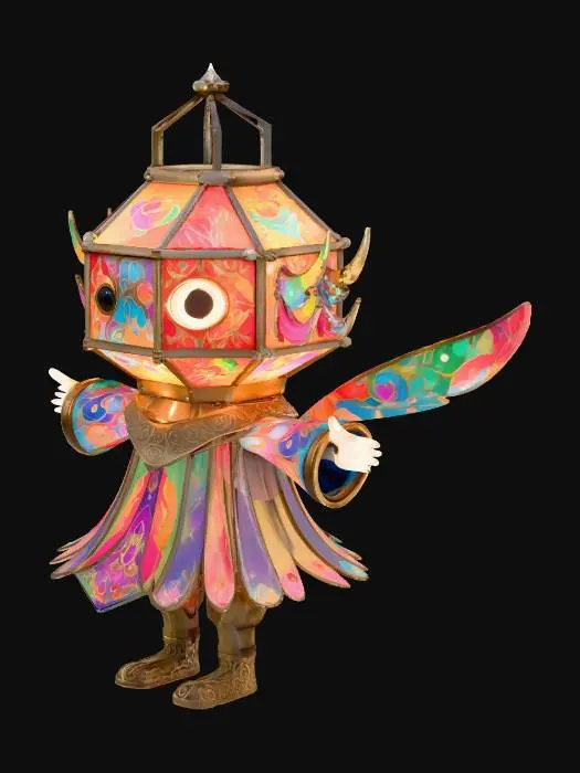 3D model for Luminae Lantern Sprite