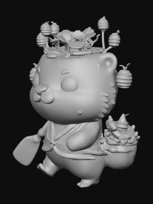 3D model for River Adventure Otter