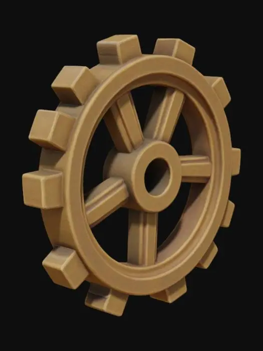 3D model for Golden Gear