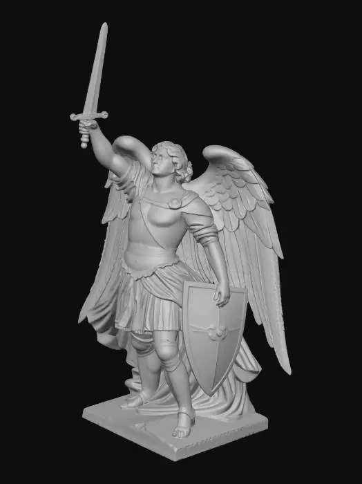 3D model for fightin angel monument