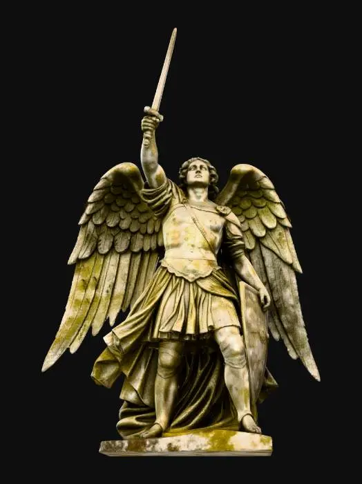 3D model for fightin angel monument