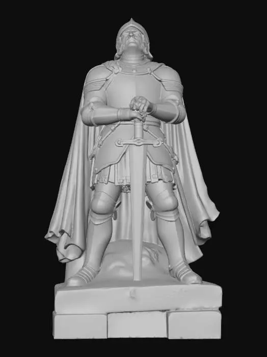 3D model for Stone Warrior Monument