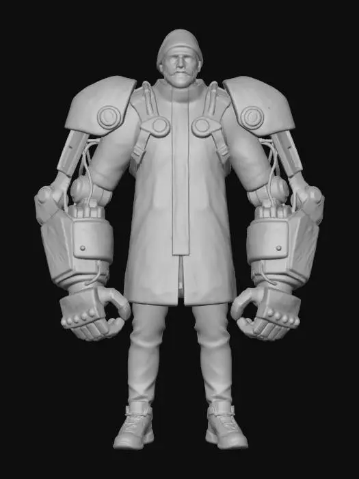 3D model for Cold Arms