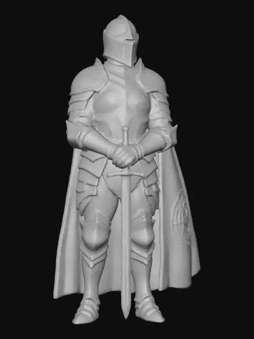 3D model for Knight of Shadows