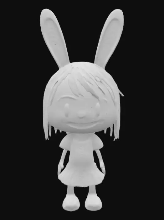 3D model for Bunny Elinor Wonders Why