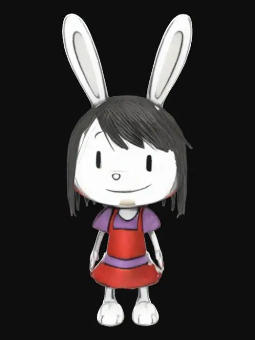 3D model for Bunny Elinor Wonders Why