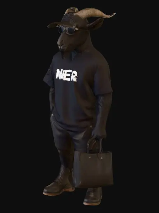 3D model for Urban Goat Style