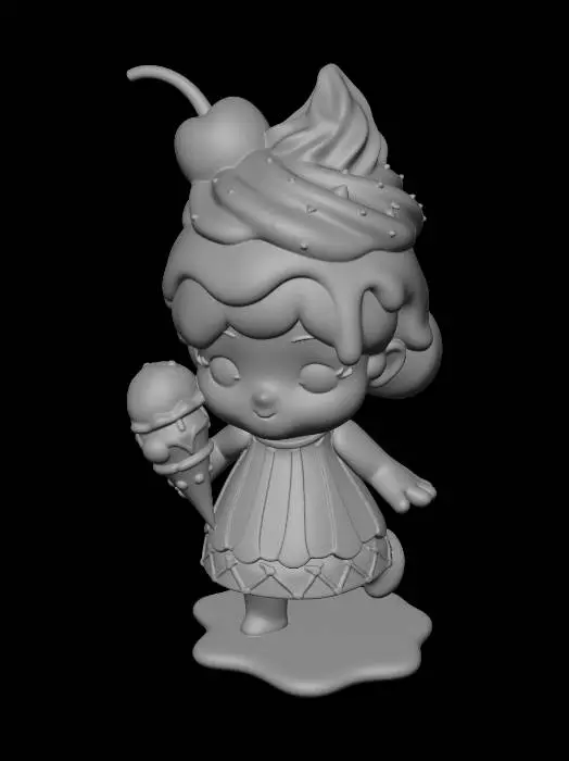 3D model for Pastel Ice Cream Daydream
