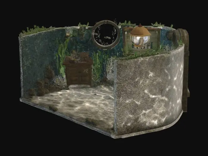 3D model for Sunken Treasure Chamber