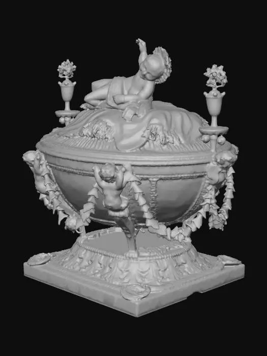 3D model for Infant in Golden Splendor